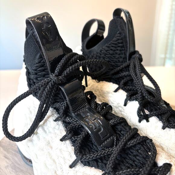 Nike LeBron 15 XV Ashes Black White Basketball Shoes AQ2363-100 Men’s Size 10 main image 11